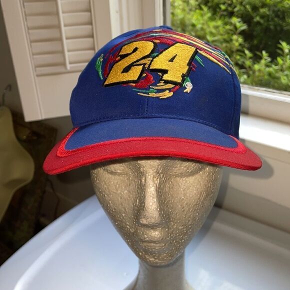 Vintage 2000 Nascar Jeff Gordon Brickyard 400 embroidered “24” cap - Picture 2 of 7